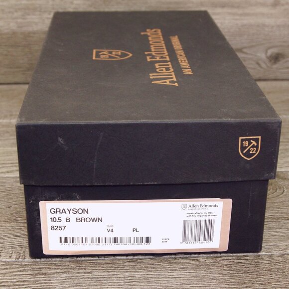 * NIB * $395 Allen Edmonds GRAYSON Dress Loafer 10.5 B Narrow * add $15 Trees main image 4